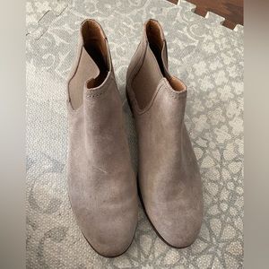 Frye booties - low heel super comfy. Barely worn. Size 6.5